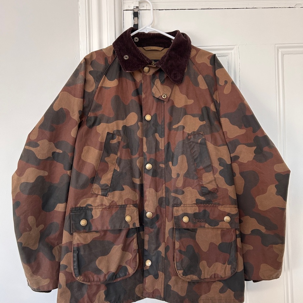 Barbour camouflage jacket size small - RARE